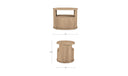 Tommy Nightstand Natural