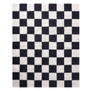 Checkerboard Large Scale Flatweave Rug