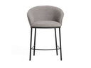 Rumi - Modern Grey Counter Stool
