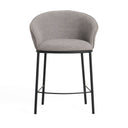 Rumi - Modern Grey Counter Stool