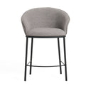 Rumi - Modern Grey Counter Stool