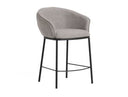 Rumi - Modern Grey Counter Stool