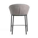Rumi - Modern Grey Counter Stool