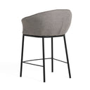 Rumi - Modern Grey Counter Stool