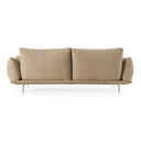 Saint Tropez - Modern Italian Beige Leather Sofa