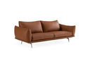 Saint Tropez - Modern Italian Cognac Leather Sofa