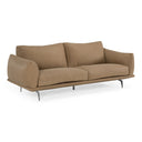 Saint Tropez - Modern Italian Desert Leather Sofa, view 2