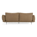 Saint Tropez - Modern Italian Desert Leather Sofa, view 5