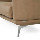 Saint Tropez - Modern Italian Desert Leather Sofa, view 7