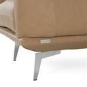 Saint Tropez - Modern Italian Desert Leather Accent Chair, view 5