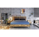 Sala Modern Light Wood Mirror