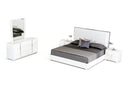 San Marino Modern White Bed