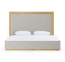 Santa Barbara - Modern Natural Rectangular Mirror