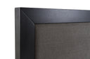 Santa Barbara - Modern Grey Fabric + Grey Wash Bed