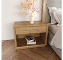 Santa Barbara - Modern Natural Rectangular Mirror