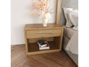 Santa Barbara - Modern Natural Nightstand