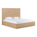 santa monica - modern natural oak bed