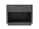 Santa Monica - Modern Grey Wash Nightstand