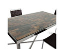 Taylor Modern 79" Live Edge Wood Dining Table