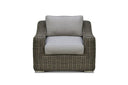 Sapelo Outdoor Beige Wicker Chair