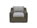 Sapelo Outdoor Beige Wicker Chair
