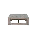 Sapelo Outdoor Grey Acacia Coffee Table