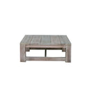 Sapelo Outdoor Grey Acacia Coffee Table