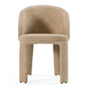 Sarkis - Modern Beige Velvet Dining Chair