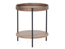 Savoy - Modern Walnut End Table