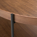 Savoy - Modern Walnut Large Coffee Table