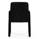 Scahill - Modern Black Fabric Dining Chair