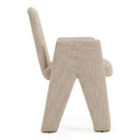 Scahill - Modern Beige Fabric Dining Chair