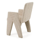 Scahill - Modern Beige Fabric Dining Chair