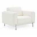 Schmidt - Modern Off White Fabric Chair