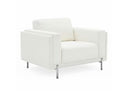 Schmidt - Modern Off White Fabric Chair