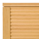 Seattle - Modern Natural Oak Bed