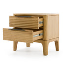 Seattle - Modern Natural Oak Nightstand