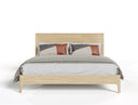 Seattle - Modern Natural Oak Bed