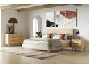 Seattle - Modern Natural Oak Bedroom Set
