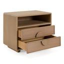 Sergio - Modern Natural Oak Nightstand