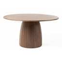 Sheridan - Mid-Century Modern Walnut Round Dining Table