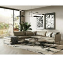 Sherry - Modern Cognac Leather Right Facing Sectional Sofa