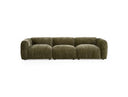 Siegal - Modern Olive Green Fabric Sofa