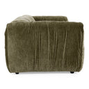 Siegal - Modern Olive Green Fabric Sofa
