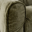 Siegal - Modern Olive Green Fabric Sofa
