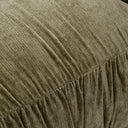 Siegal - Modern Olive Green Fabric Loveseat Sofa