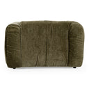 Siegal - Modern Olive Green Fabric Lounge Chair