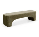 Siegal - Modern Olive Green Fabric Lounge Chair