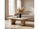 Slone - Modern Beige Fiberform Coffee Table