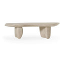 Slone - Modern Beige Fiberform Coffee Table